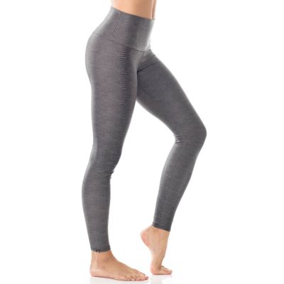 Onzie Long Yogahose Charcoal Snake